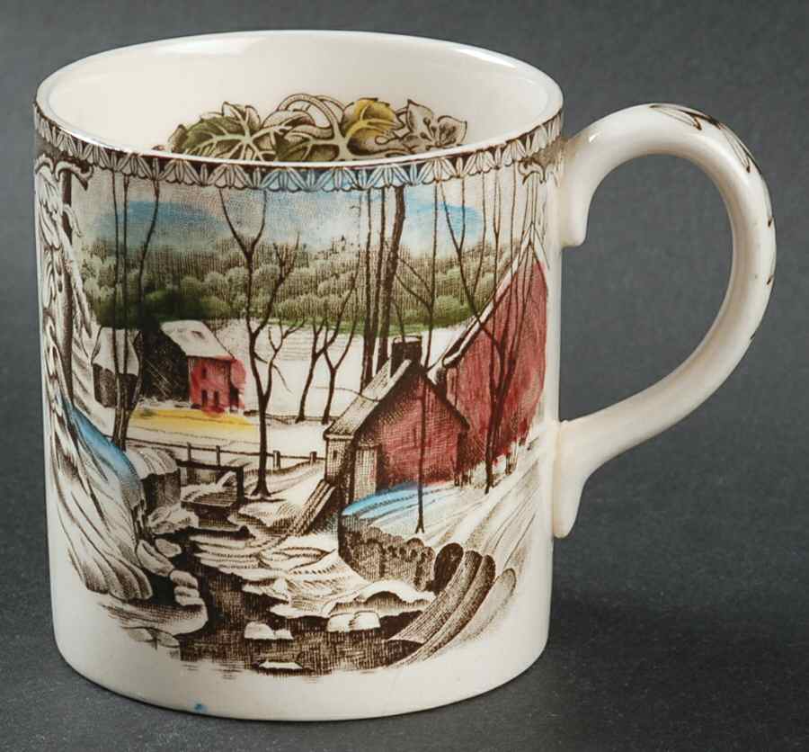 Friendly Village, The ("Made in England" Backstamp) Small Mug by Johnson Brothers-1