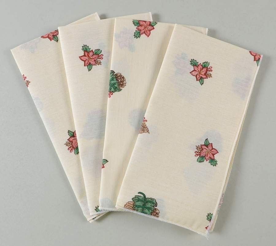 Friendly Village, The ("Made in England" Backstamp) Cloth Napkin - Set of 4 by Johnson Brothers-1