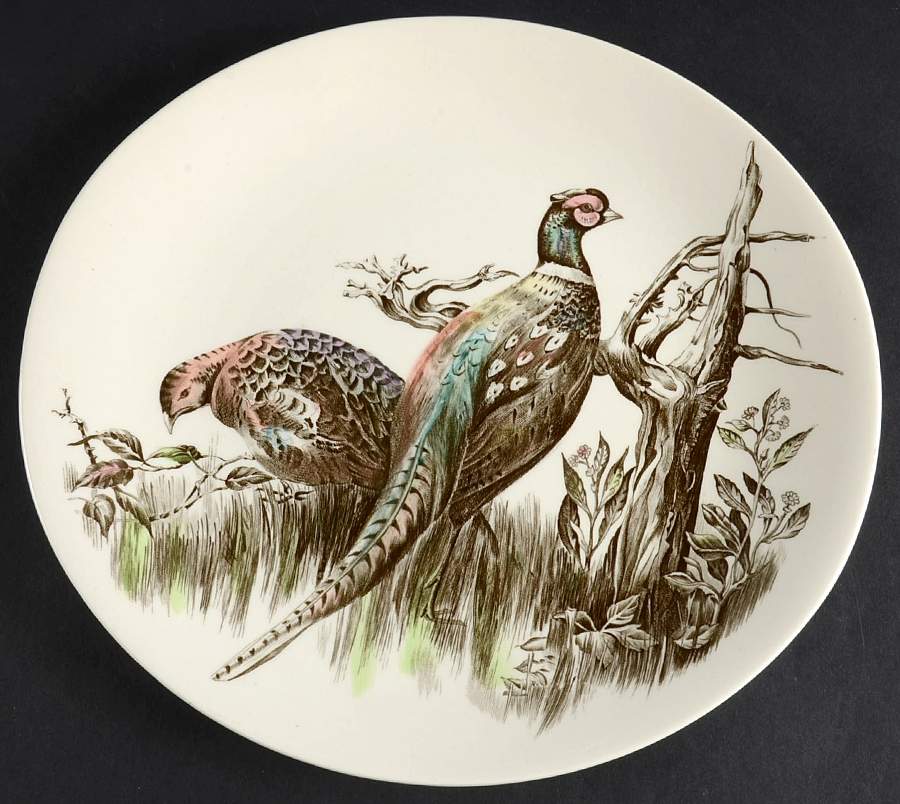 Game Birds Cream Dinner Plate by Johnson Brothers-1