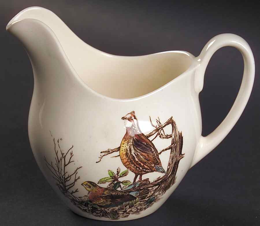 Game Birds Cream Creamer by Johnson Brothers-1