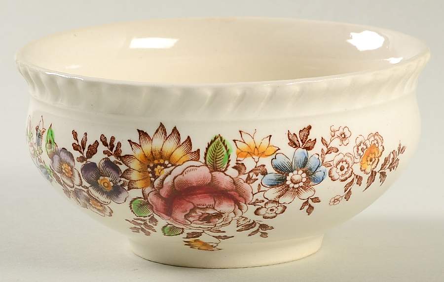 Garden Bouquet Open Sugar Bowl by Johnson Brothers-1
