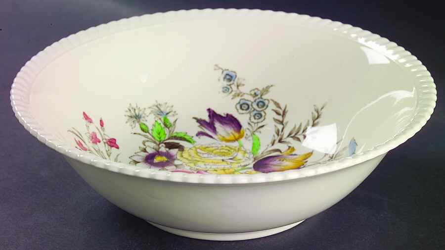 Garden Bouquet 9" Round Vegetable Bowl by Johnson Brothers-1