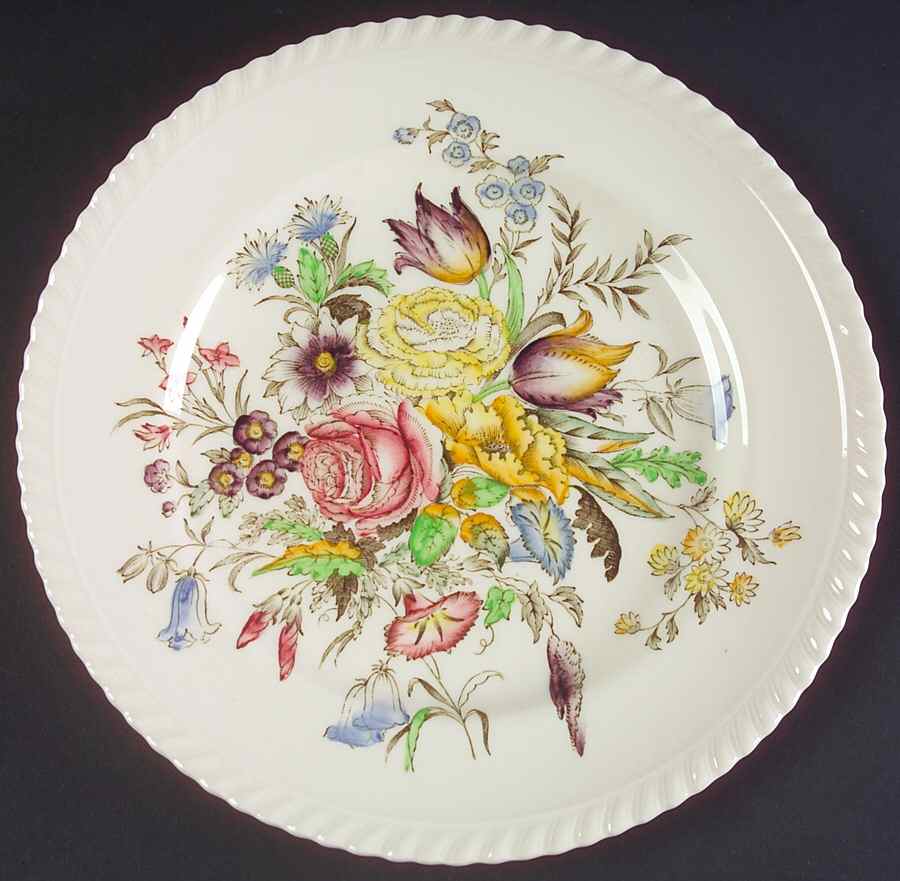 Garden Bouquet Luncheon Plate by Johnson Brothers-1