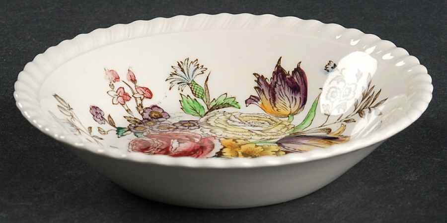 Garden Bouquet Fruit/Dessert (Sauce) Bowl by Johnson Brothers-1