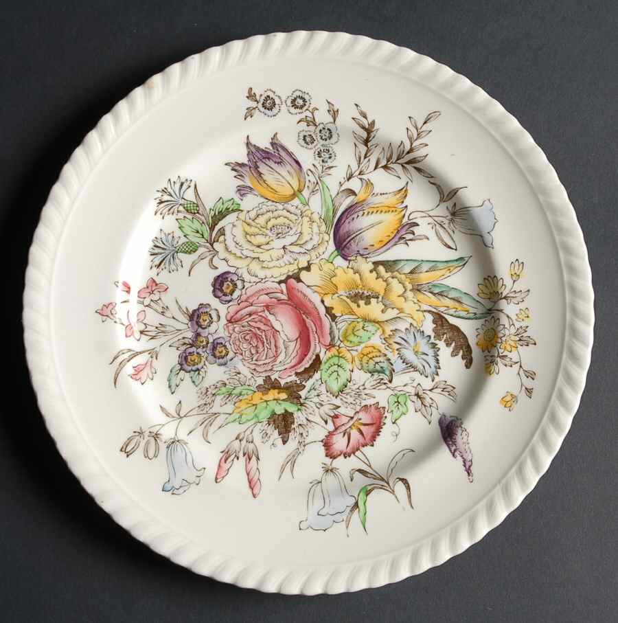 Garden Bouquet Salad Plate by Johnson Brothers-1