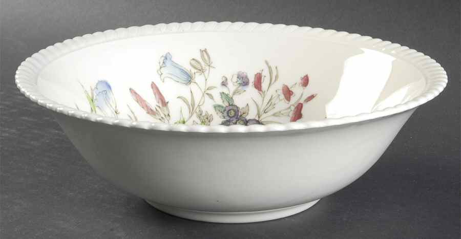 Garden Bouquet 8" Round Vegetable Bowl by Johnson Brothers-1