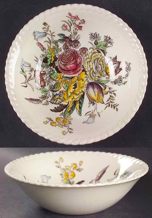Garden Bouquet Coupe Cereal Bowl by Johnson Brothers-1