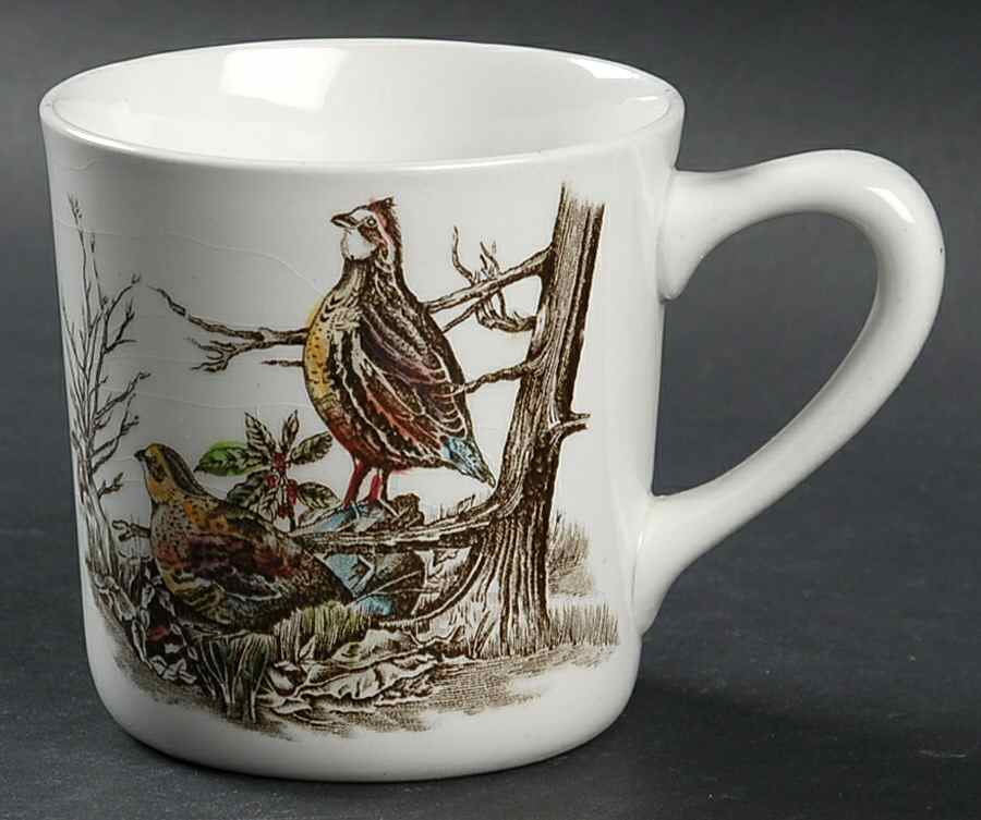Game Birds White Mug by Johnson Brothers-1