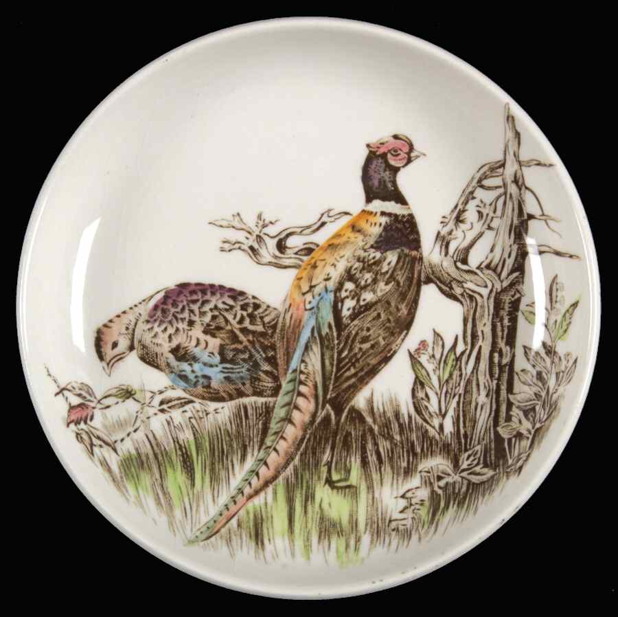 Game Birds White Coaster by Johnson Brothers-1