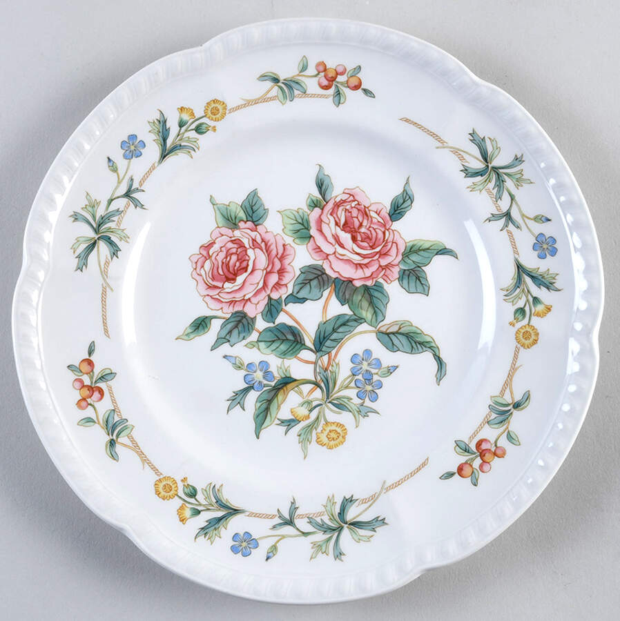 Garden Party Luncheon Plate by Johnson Brothers-1