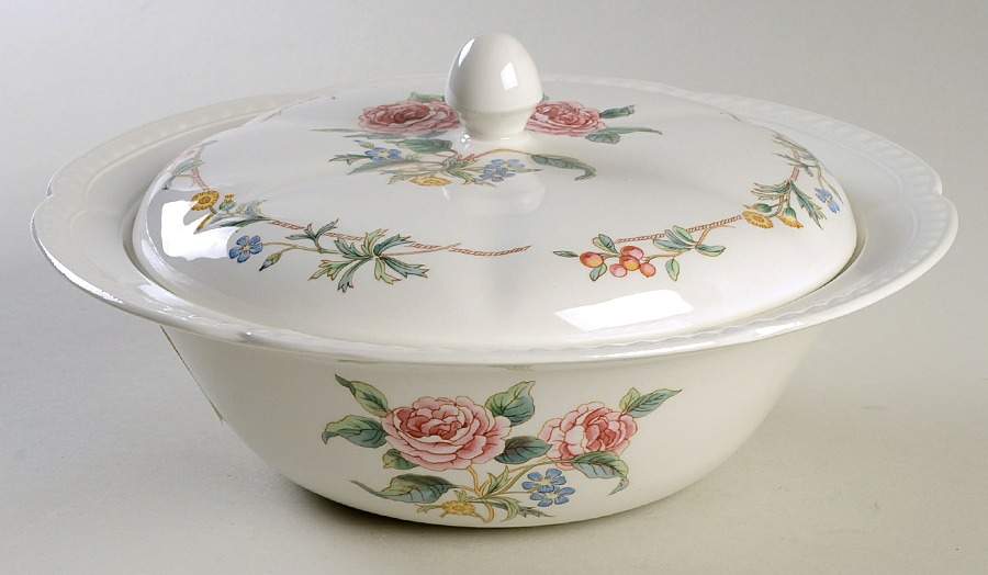 Garden Party Round Covered Vegetable by Johnson Brothers-1