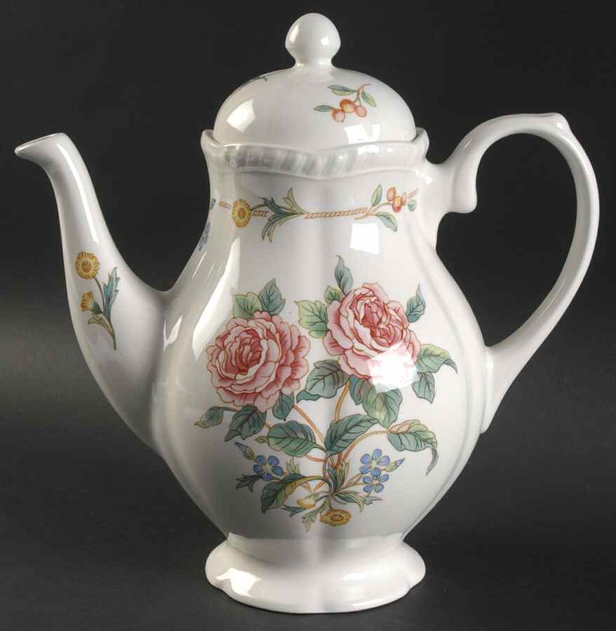 Garden Party Coffee Pot & Lid by Johnson Brothers-1