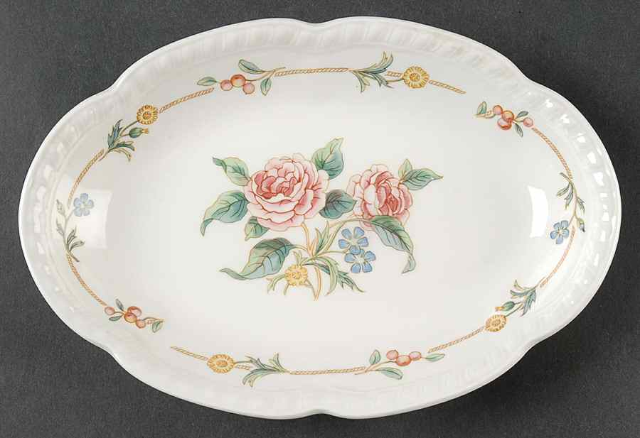 Garden Party Relish/Gravy Underplate by Johnson Brothers-1