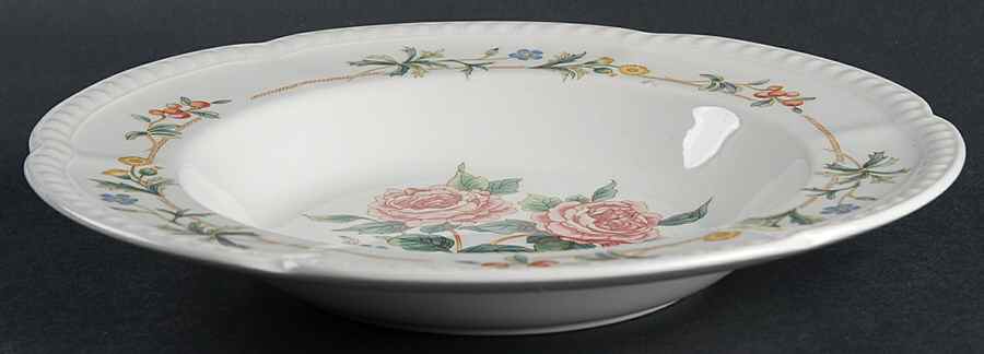 Garden Party Large Rim Soup Bowl by Johnson Brothers-1