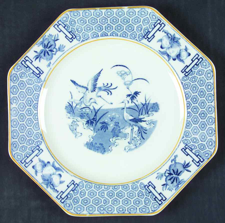 Geneva Blue and White Salad Plate by Johnson Brothers-1