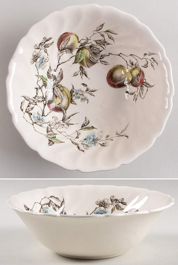Georgia Multicolor 8" Round Vegetable Bowl by Johnson Brothers-1