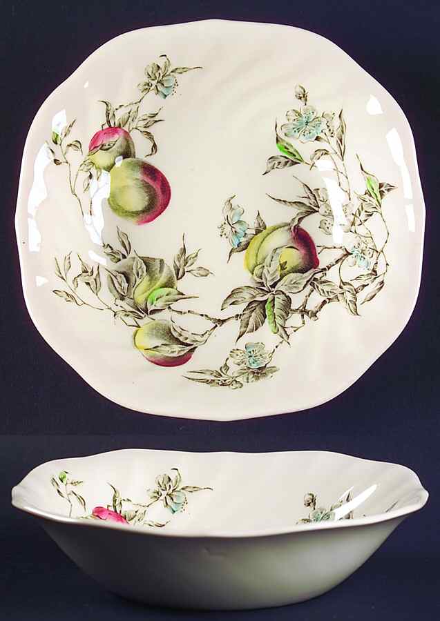 Georgia Multicolor Square Soup Bowl by Johnson Brothers-1