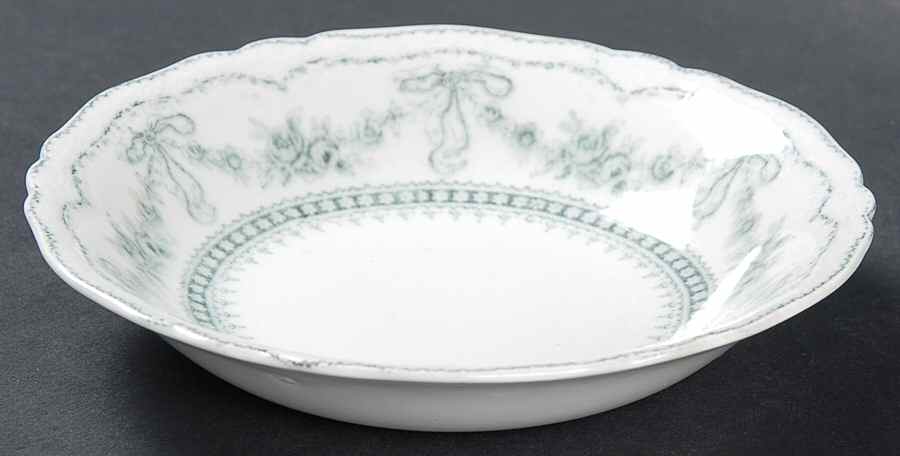 Glenwood Blue Green (No Gold Trim) Fruit/Dessert (Sauce) Bowl by Johnson Brothers-1