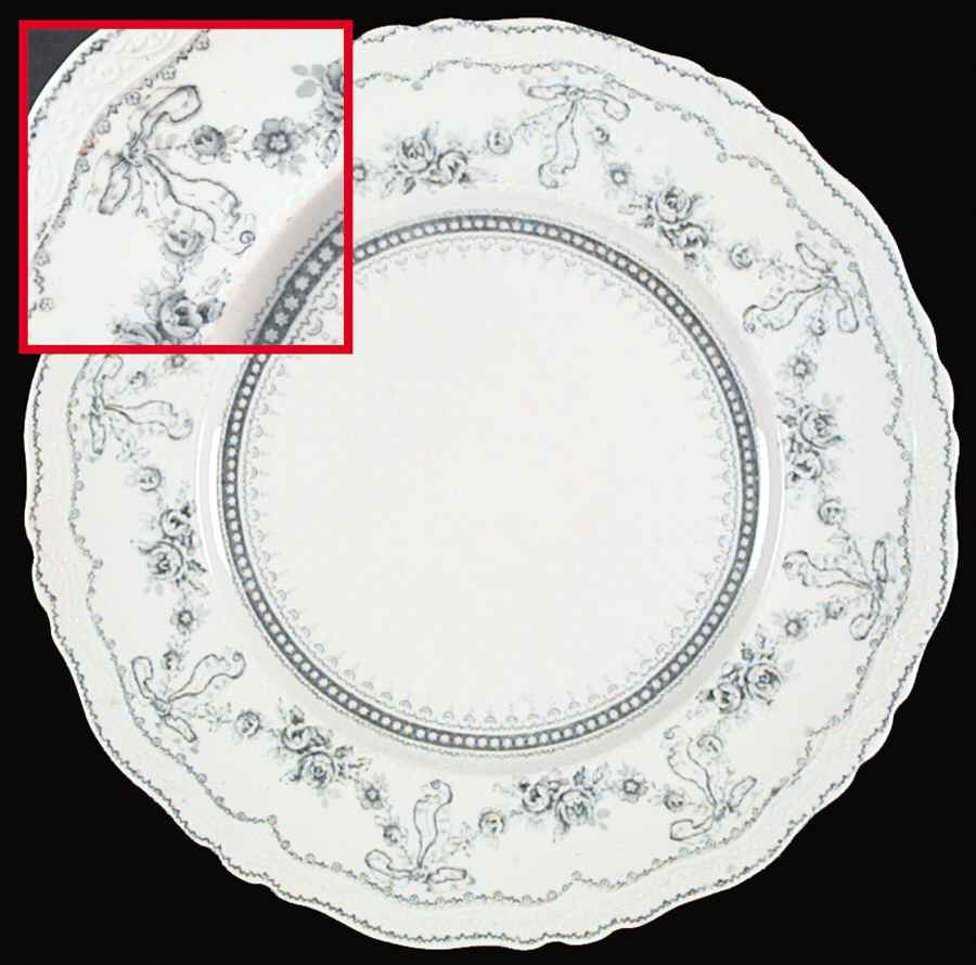 Glenwood Blue Green (No Gold Trim) Dinner Plate by Johnson Brothers-1