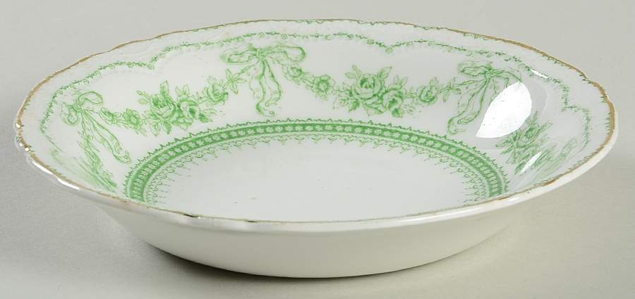 Glenwood Green Fruit/Dessert (Sauce) Bowl by Johnson Brothers-1
