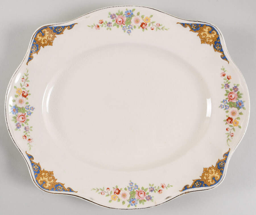 Glencoe 12" Oval Serving Platter by Johnson Brothers-1