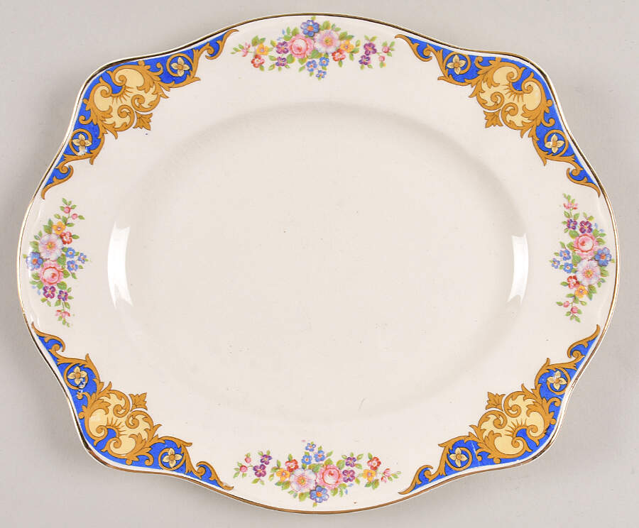 Glencoe 10" Oval Serving Platter by Johnson Brothers-1