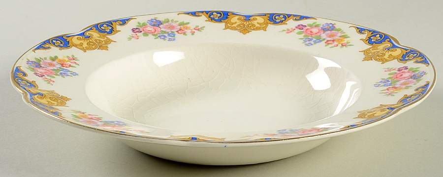 Glencoe Rim Soup Bowl by Johnson Brothers-1