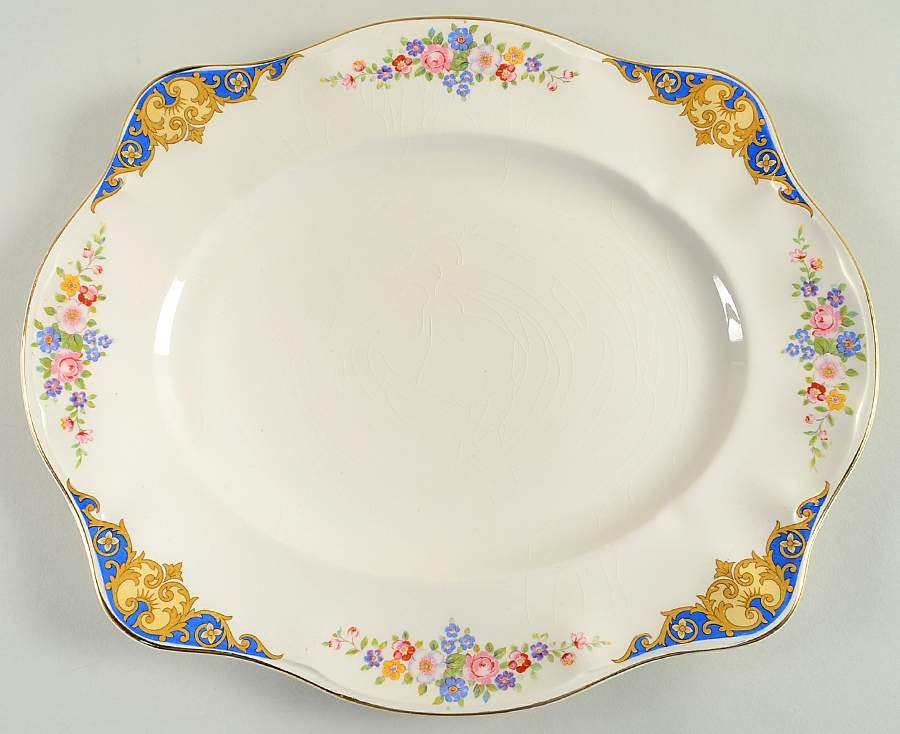 Glencoe 13" Oval Serving Platter by Johnson Brothers-1