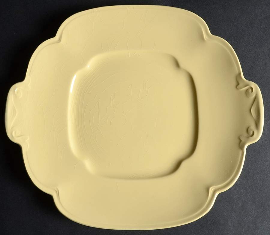 Goldendawn Square Handled Cake Plate by Johnson Brothers-1