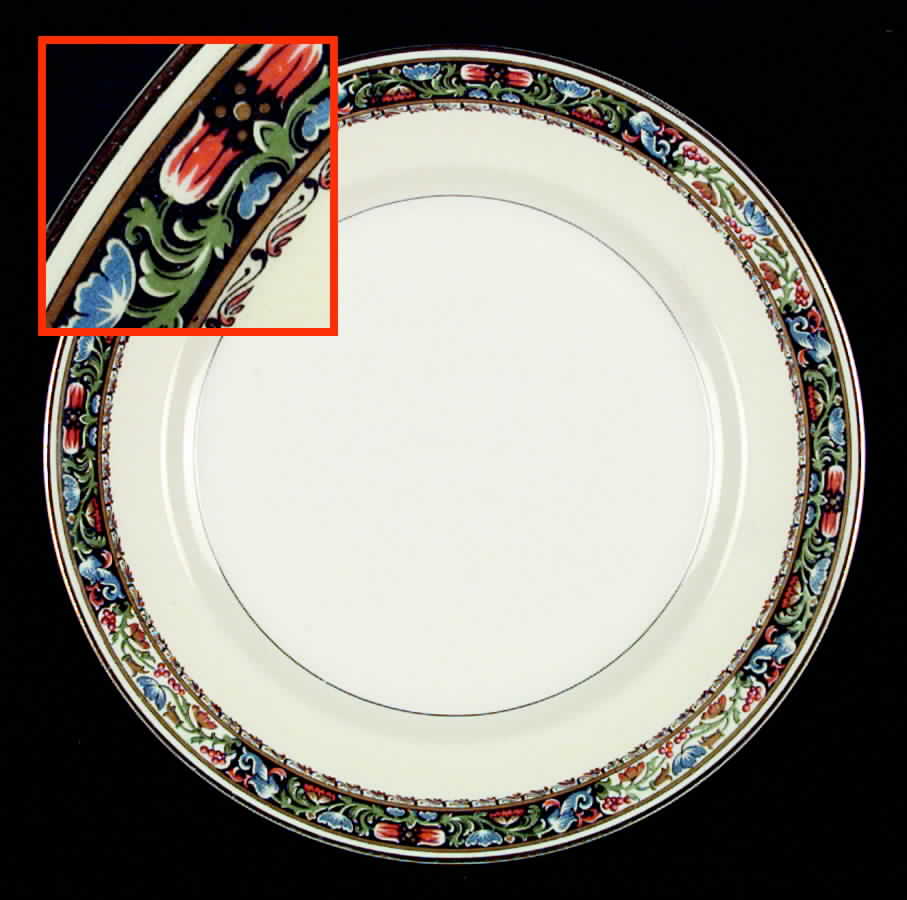 Granada Luncheon Plate by Johnson Brothers-1