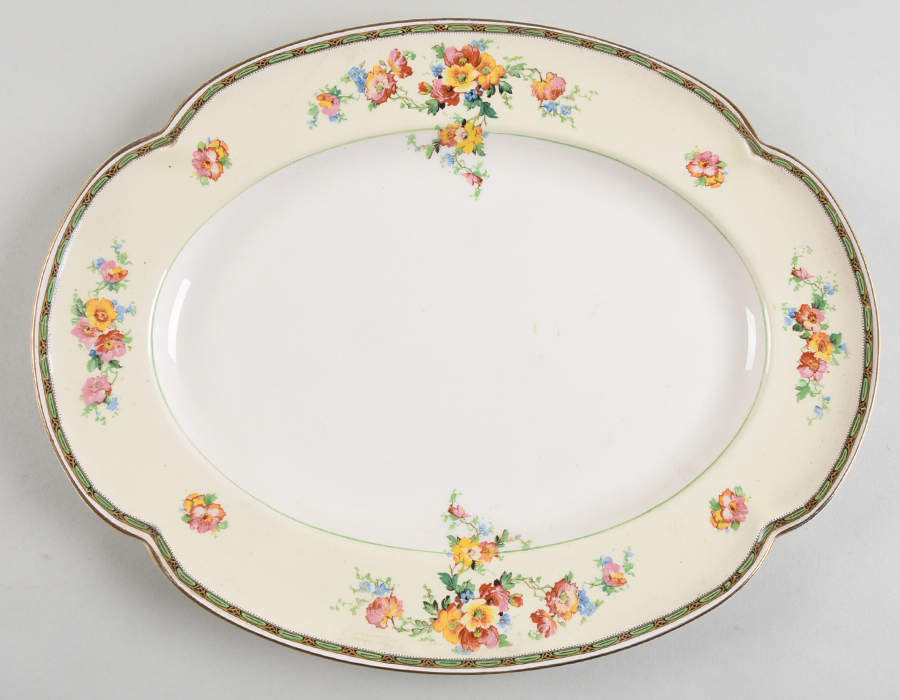The Grafton 14" Oval Serving Platter by Johnson Brothers-1