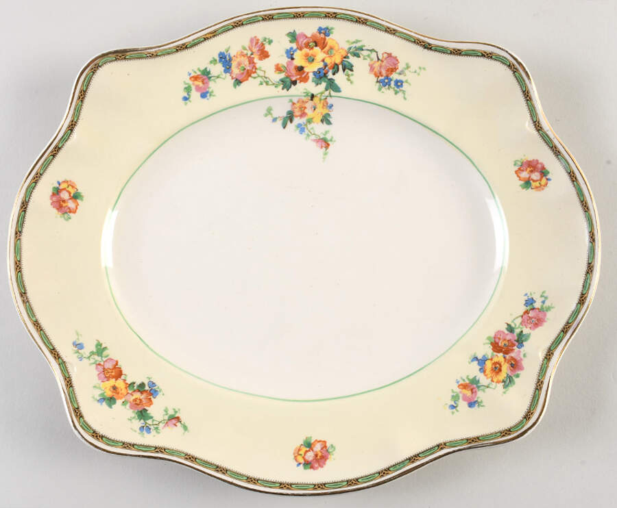 The Grafton 11" Oval Serving Platter by Johnson Brothers-1