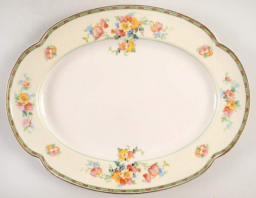 The Grafton 12" Oval Serving Platter by Johnson Brothers-1