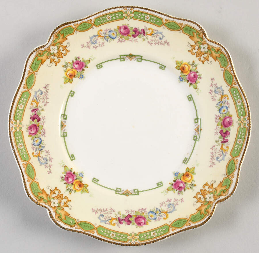 Granville Square Salad Plate by Johnson Brothers-1