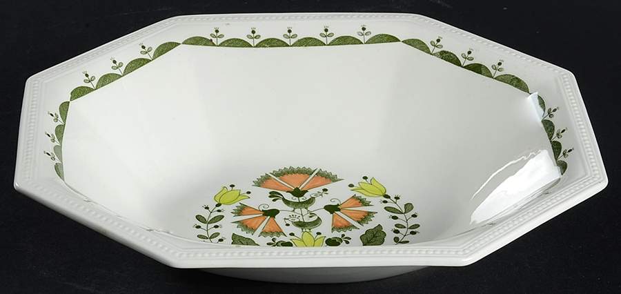 Greenfield 9" Oval Vegetable Bowl by Johnson Brothers-1