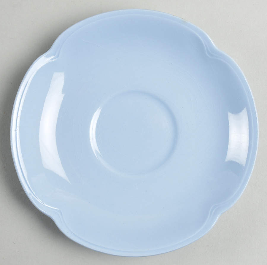 Greydawn Blue Saucer for Oversized Cup by Johnson Brothers-1
