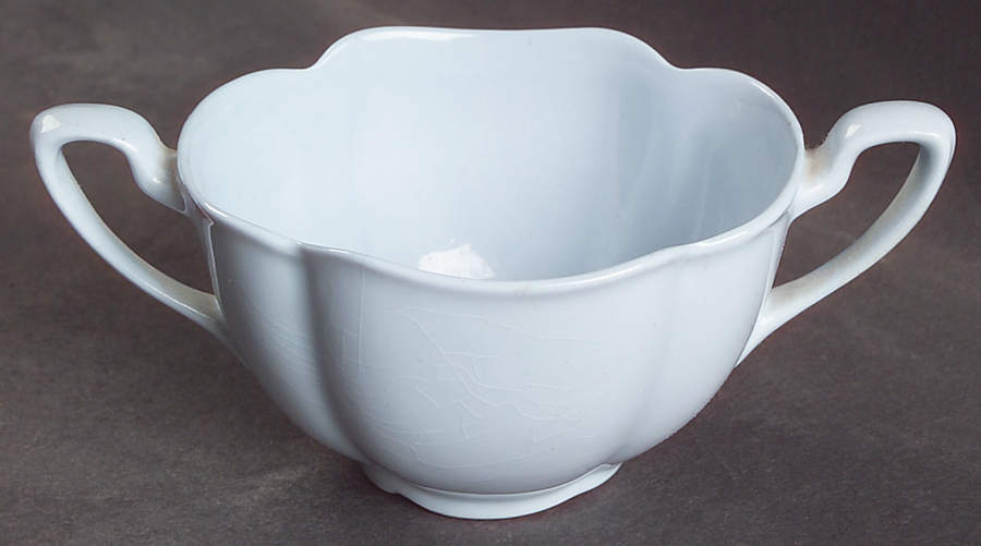 Greydawn Blue Mini Open Sugar Bowl by Johnson Brothers-1