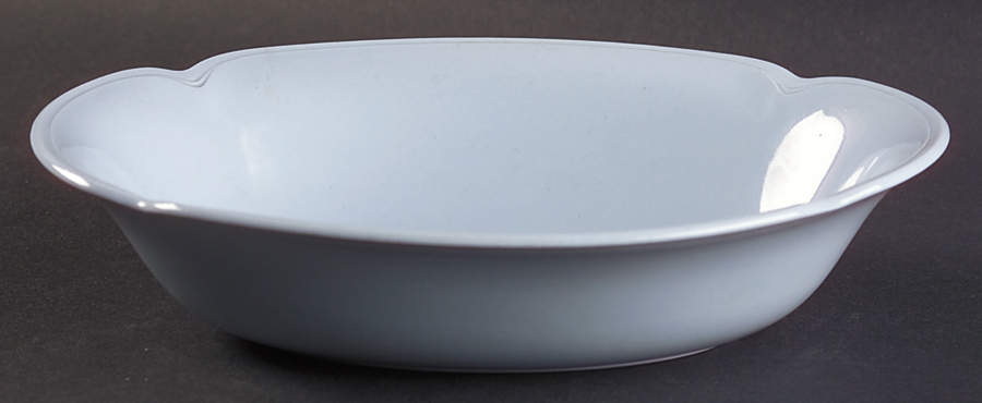 Greydawn Blue 9" Oval Vegetable Bowl by Johnson Brothers-1