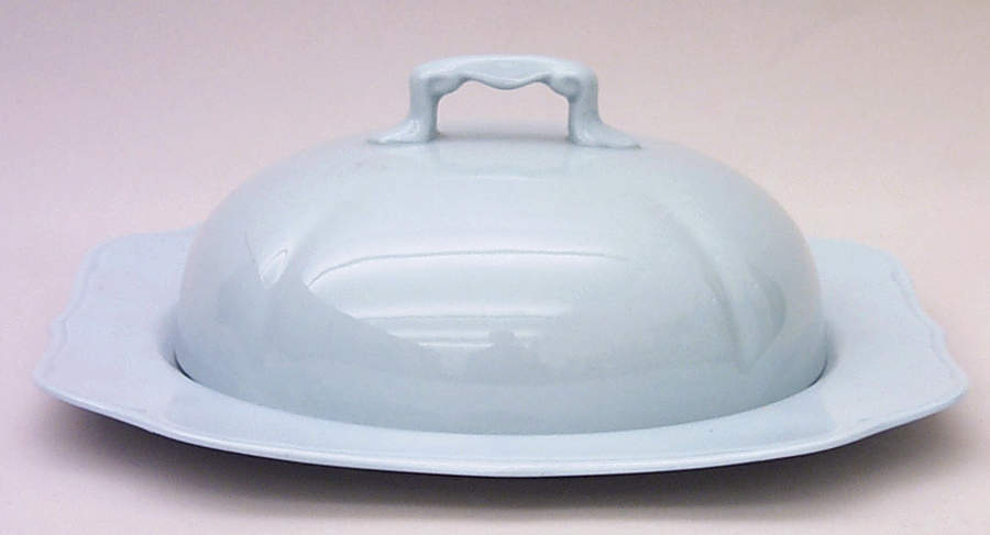 Greydawn Blue Muffin Dish & Lid by Johnson Brothers-1
