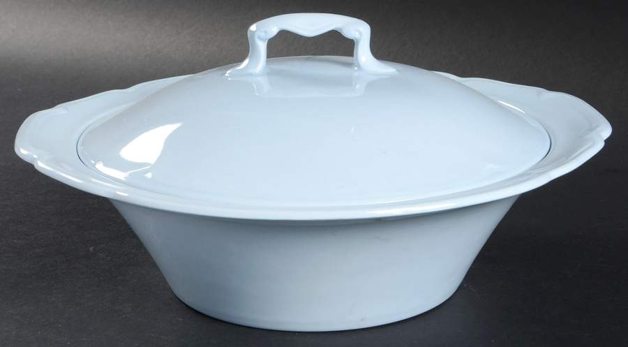 Greydawn Blue Round Covered Vegetable by Johnson Brothers-1