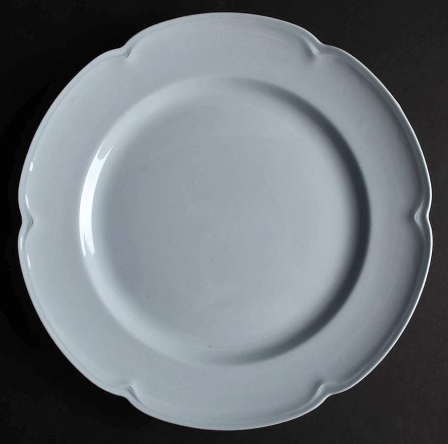 Greydawn Blue 12" Chop Plate (Round Platter) by Johnson Brothers-1