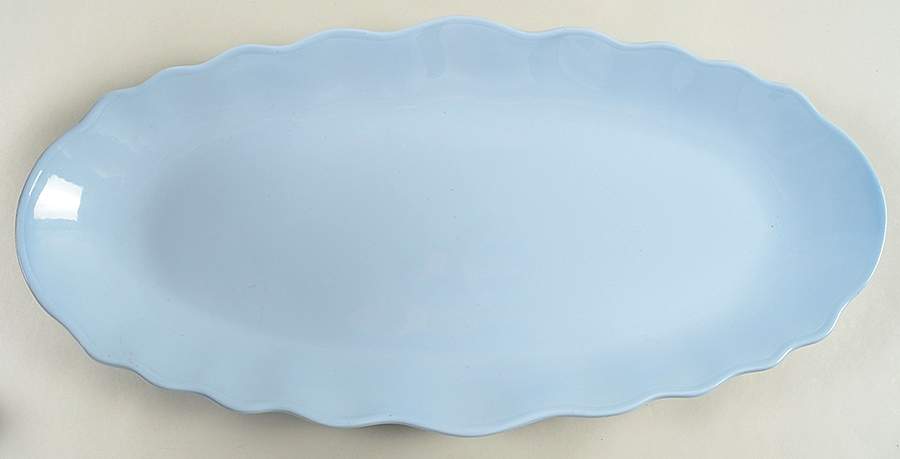 Greydawn Blue 18" Fish Platter by Johnson Brothers-1