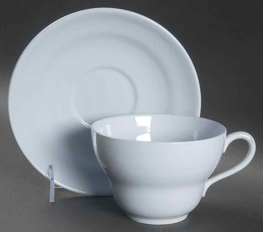 Greydawn Blue Jumbo Cup & Saucer Set by Johnson Brothers-1