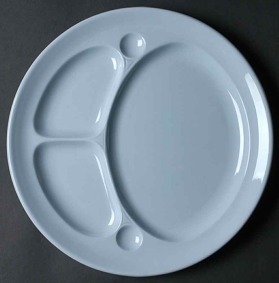 Greydawn Blue Grill Plate by Johnson Brothers-1