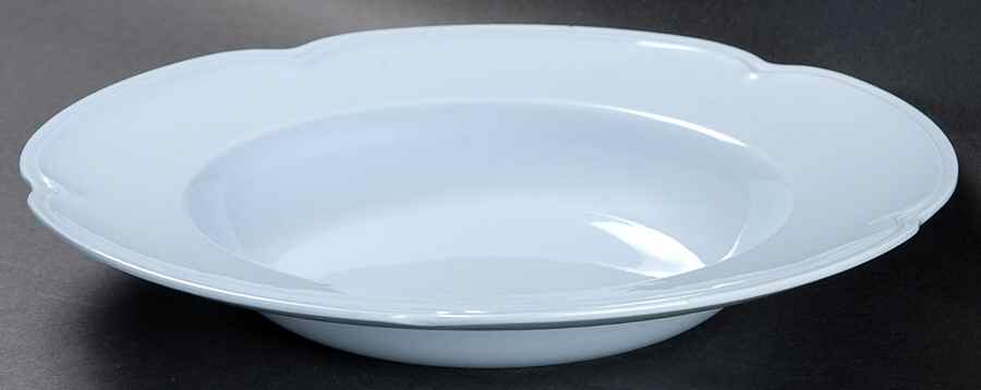 Greydawn Blue Large Rim Soup Bowl by Johnson Brothers-1