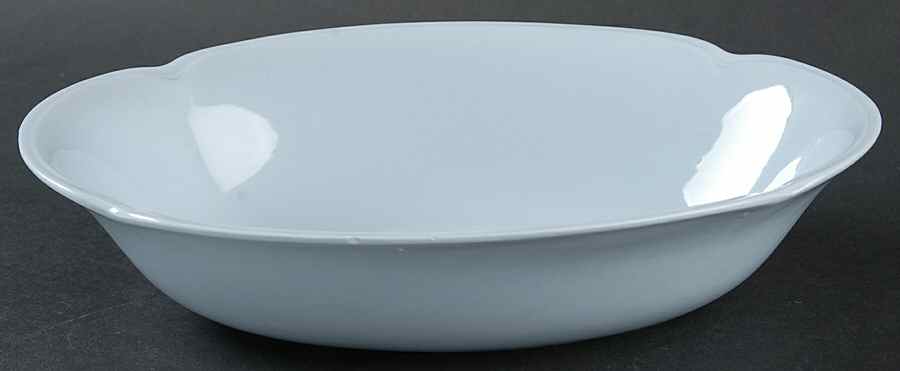 Greydawn Blue 9" Oval Vegetable Bowl by Johnson Brothers-1