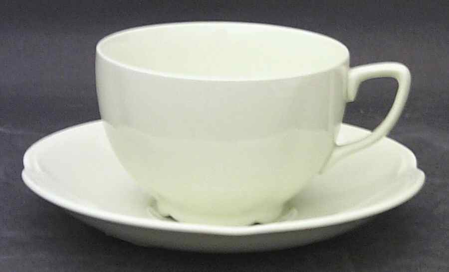 Greendawn Flat Cup & Saucer Set by Johnson Brothers-1