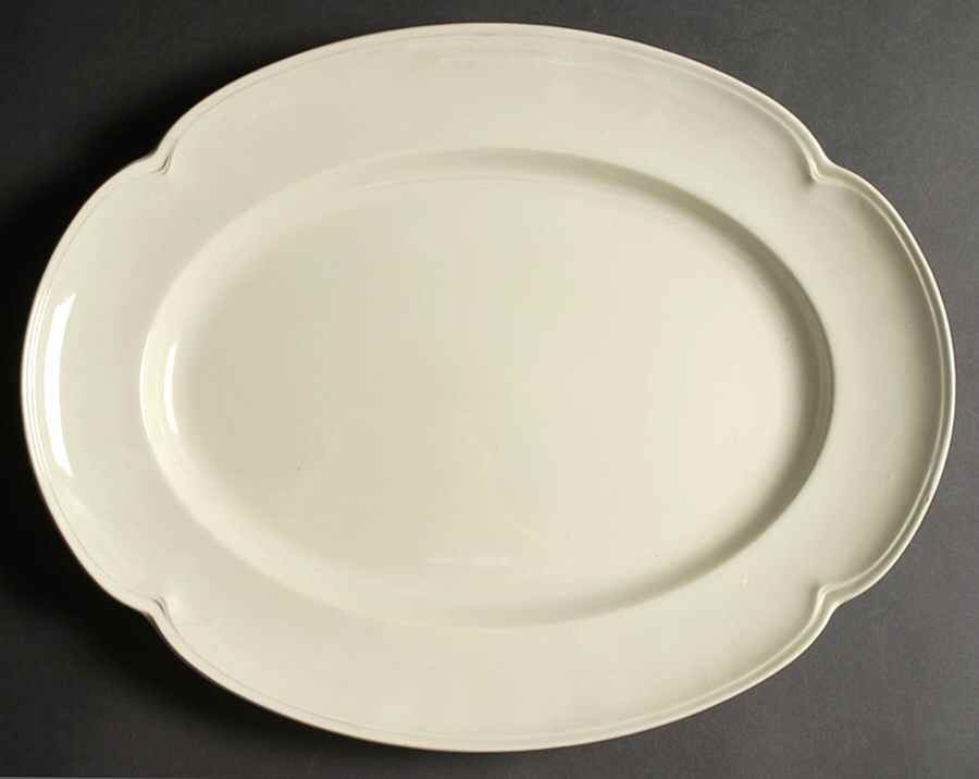 Greendawn 15" Oval Serving Platter by Johnson Brothers-1