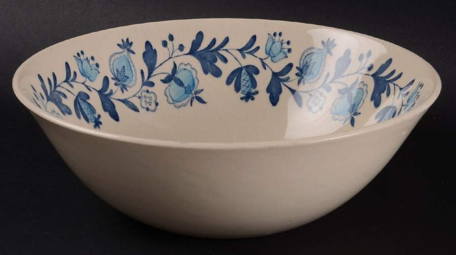 Gretchen Blue 8" Round Vegetable Bowl by Johnson Brothers-1