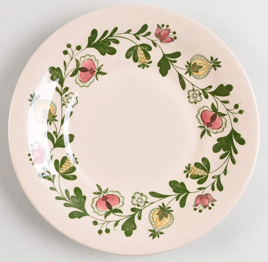 Gretchen Green Underplate for Gravy Boat by Johnson Brothers-1
